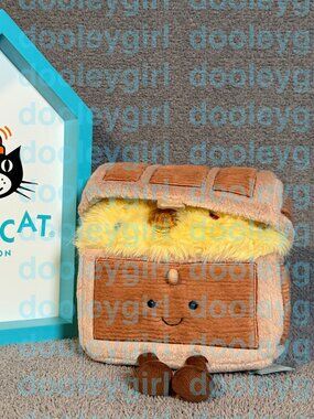 BNWT Jellycat Amuseable Treasure Chest AUTHENTIC